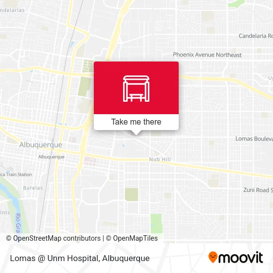 Mapa de Lomas @ Unm Hospital