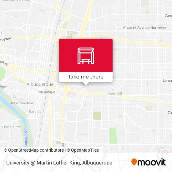 University @ Martin Luther King map