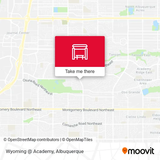 Mapa de Wyoming @ Academy