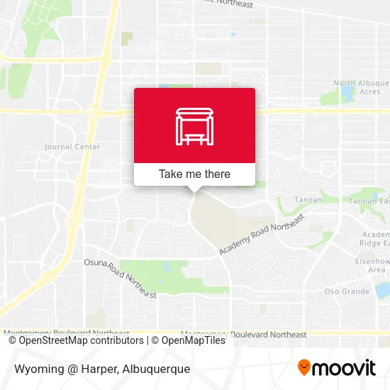 Mapa de Wyoming @ Harper
