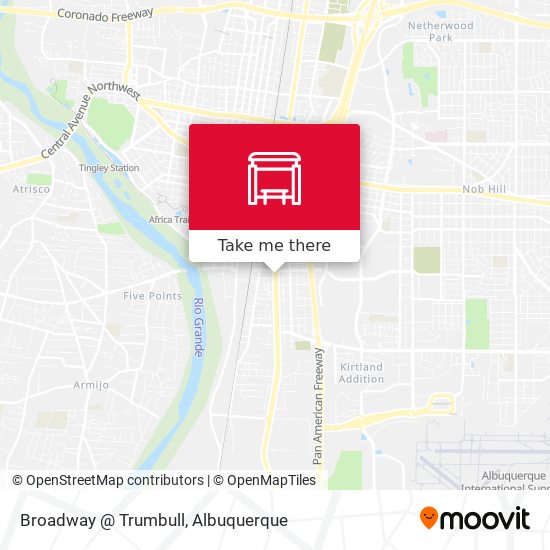 Mapa de Broadway @ Trumbull