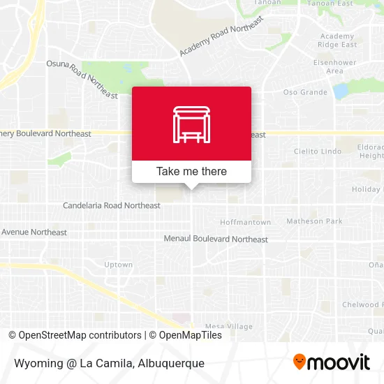 Mapa de Wyoming @ La Camila
