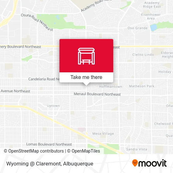 Mapa de Wyoming @ Claremont