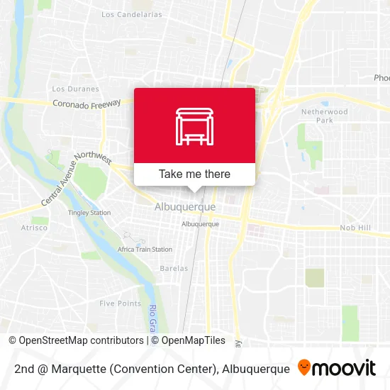 Mapa de 2nd @ Marquette (Convention Center)