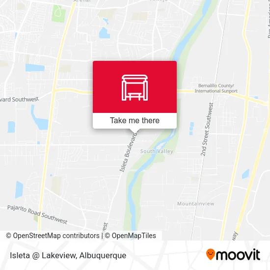 Mapa de Isleta @ Lakeview
