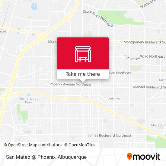 San Mateo @ Phoenix map