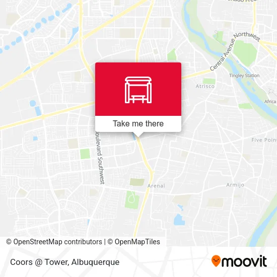 Coors @ Tower map