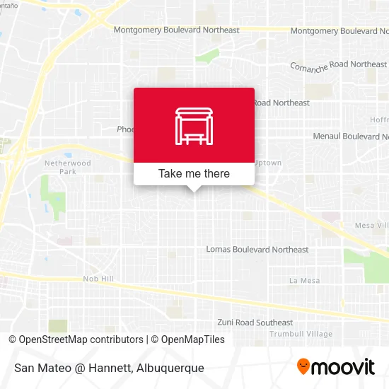 Mapa de San Mateo @ Hannett