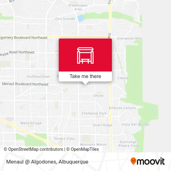 Mapa de Menaul @ Algodones