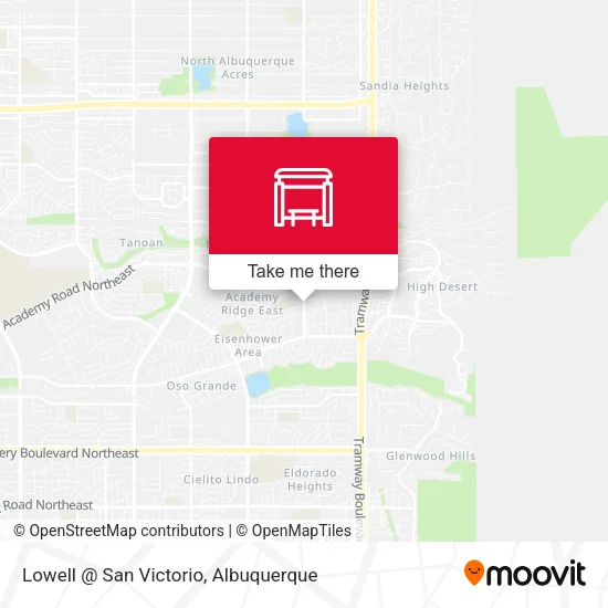 Lowell @ San Victorio map