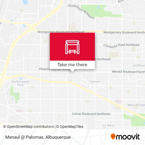 Mapa de Menaul @ Palomas