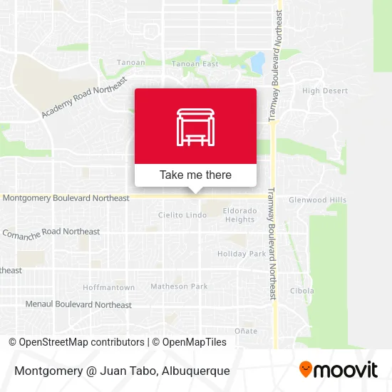 Mapa de Montgomery @ Juan Tabo