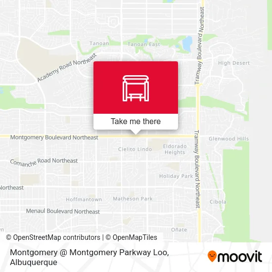 Mapa de Montgomery @ Montgomery Parkway Loo