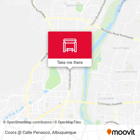 Mapa de Coors @ Calle Penasco