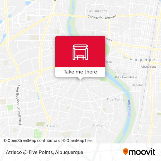 Atrisco @ Five Points map