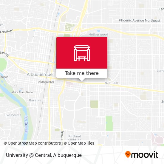 University @ Central map