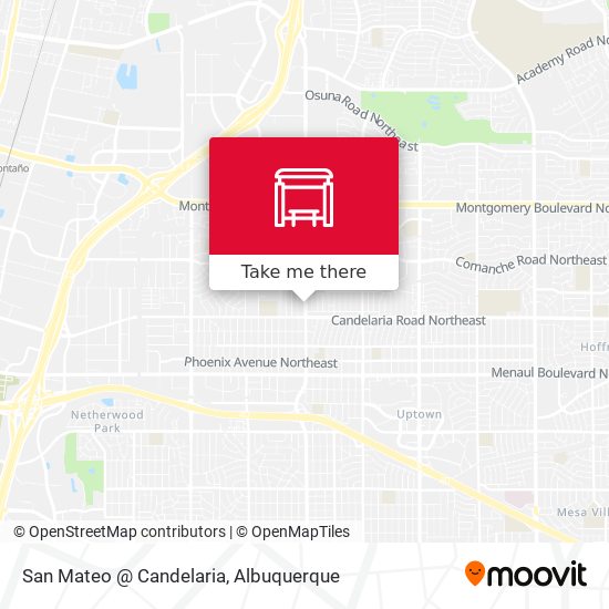 San Mateo @ Candelaria map