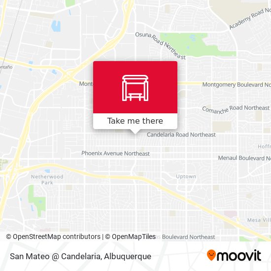 San Mateo @ Candelaria map