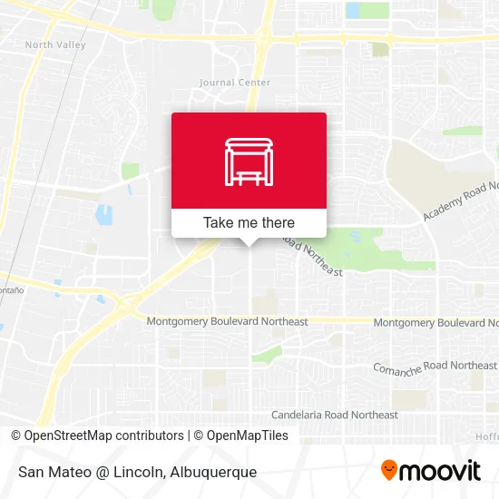 Mapa de San Mateo @ Lincoln
