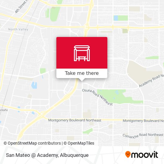 San Mateo @ Academy map