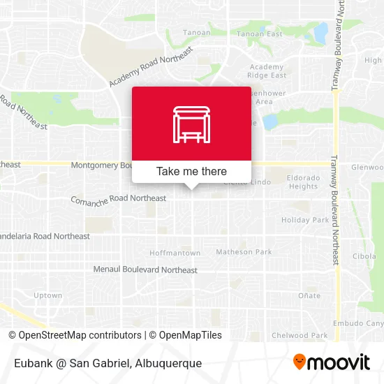 Mapa de Eubank @ San Gabriel