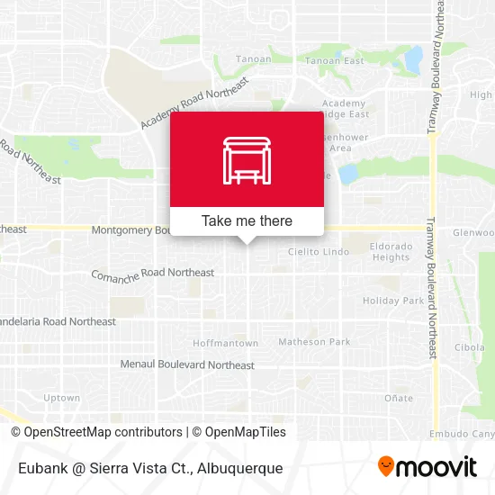 Mapa de Eubank @ Sierra Vista Ct.