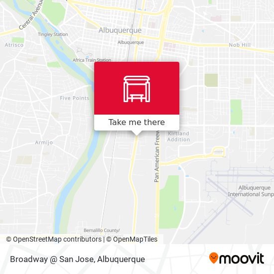Broadway @ San Jose map