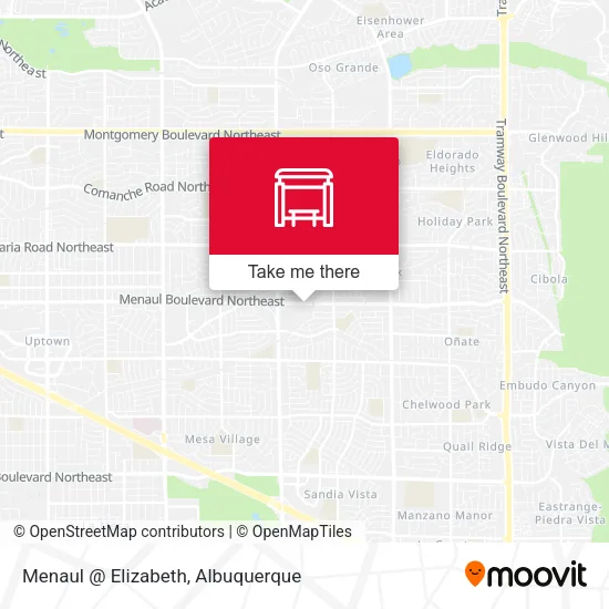 Mapa de Menaul @ Elizabeth