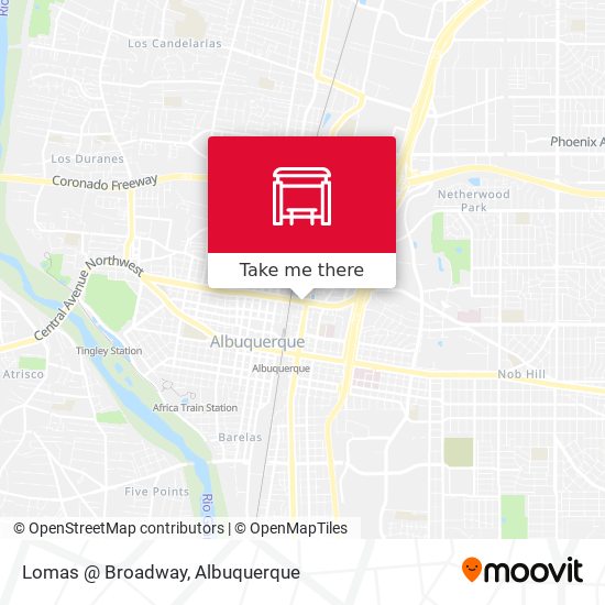 Lomas @ Broadway map
