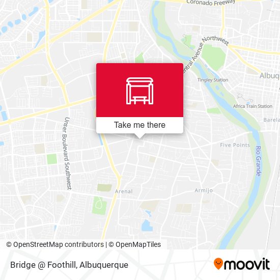 Bridge @ Foothill map