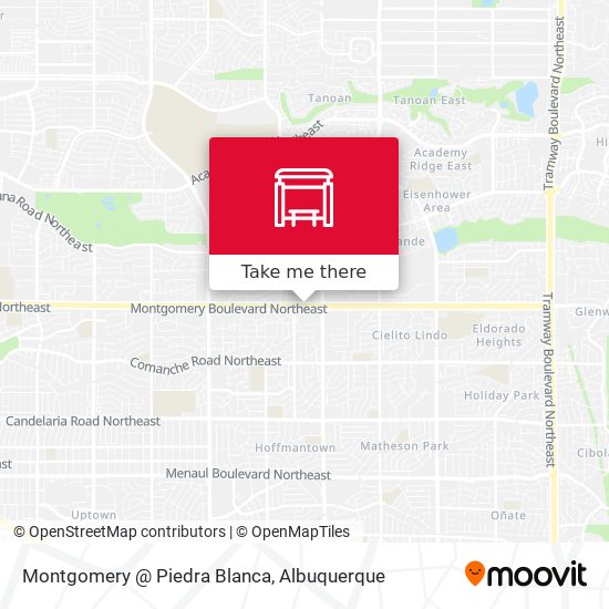 Montgomery @ Piedra Blanca map