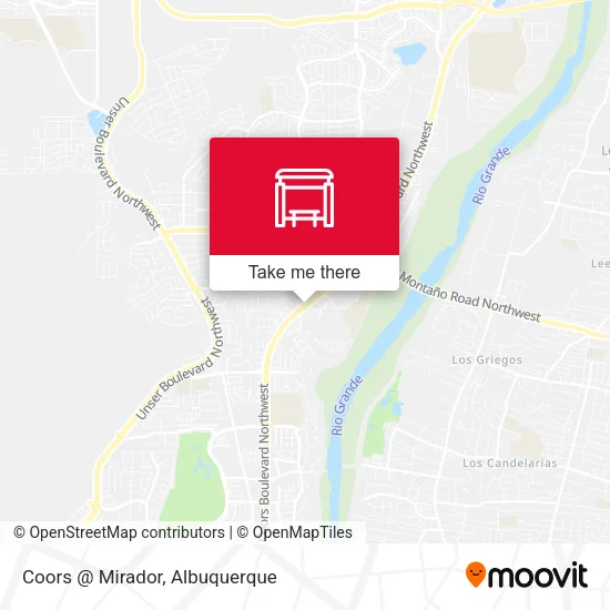 Coors @ Mirador map