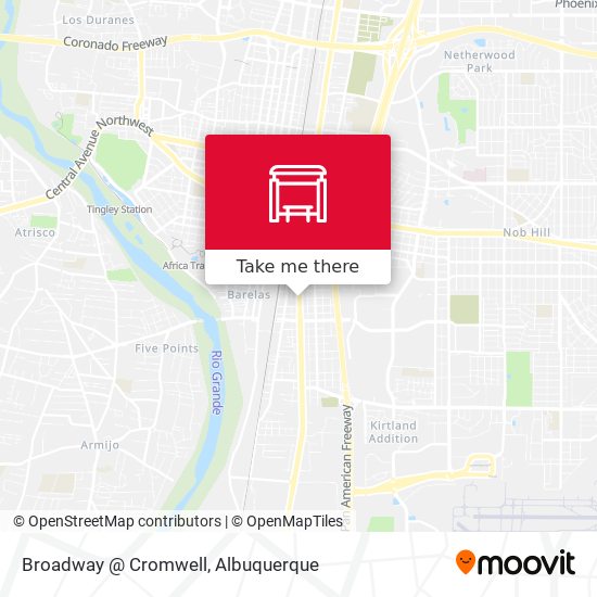 Mapa de Broadway @ Cromwell