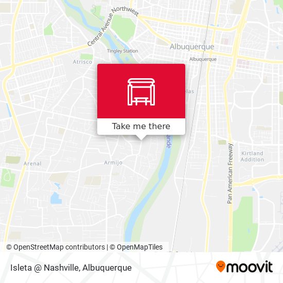 Isleta @ Nashville map