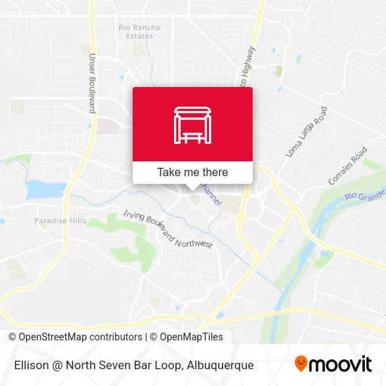 Mapa de Ellison @ North Seven Bar Loop