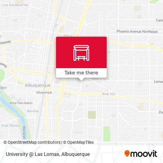 University @ Las Lomas map