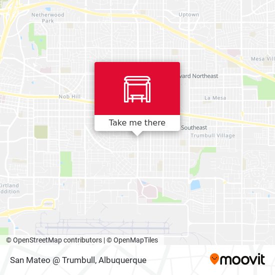 Mapa de San Mateo @ Trumbull