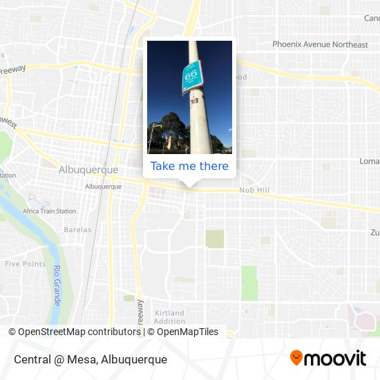 Central @ Mesa map