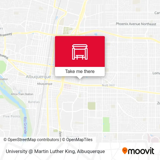 Mapa de University @ Martin Luther King