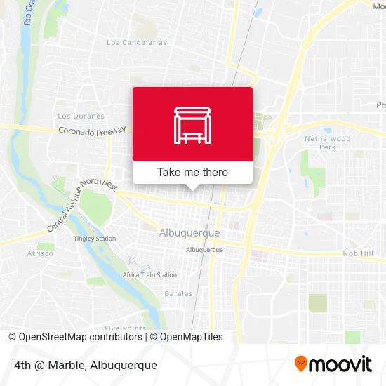 Mapa de 4th @ Marble