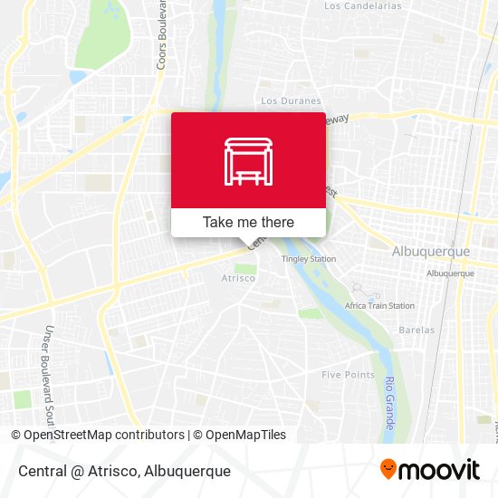 Mapa de Central @ Atrisco