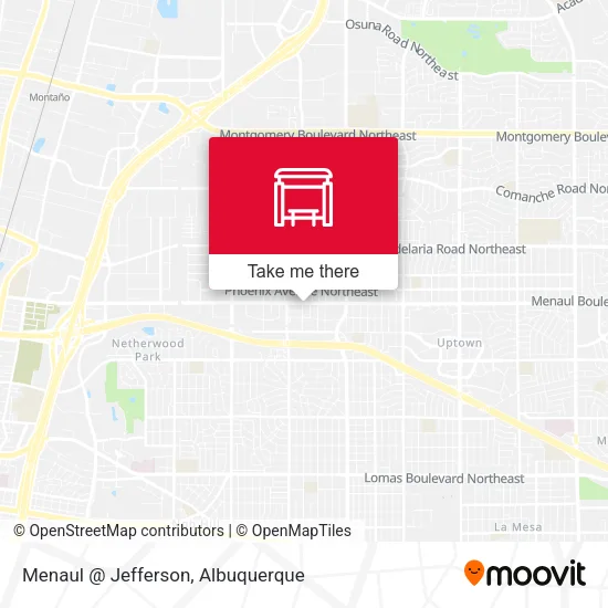 Menaul @ Jefferson map
