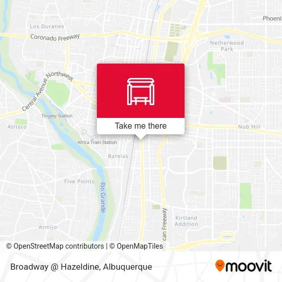Mapa de Broadway @ Hazeldine