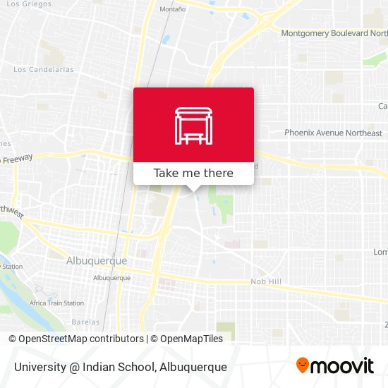 University @ Indian School map