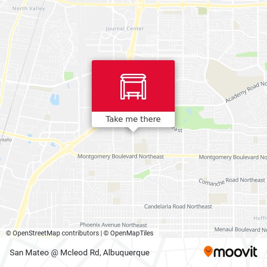 San Mateo @ Mcleod Rd map