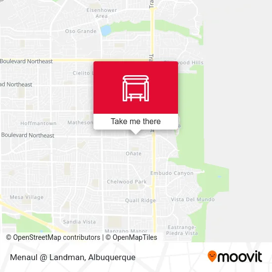 Menaul @ Landman map