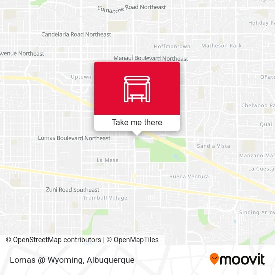 Mapa de Lomas @ Wyoming