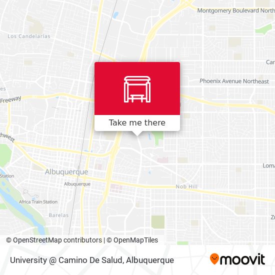 University @ Camino De Salud map