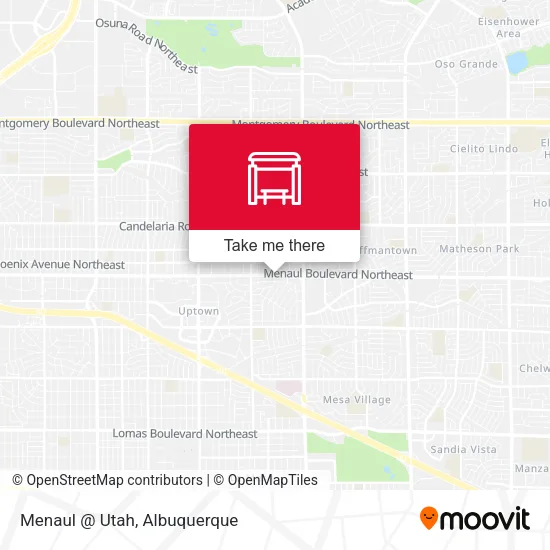 Mapa de Menaul @ Utah