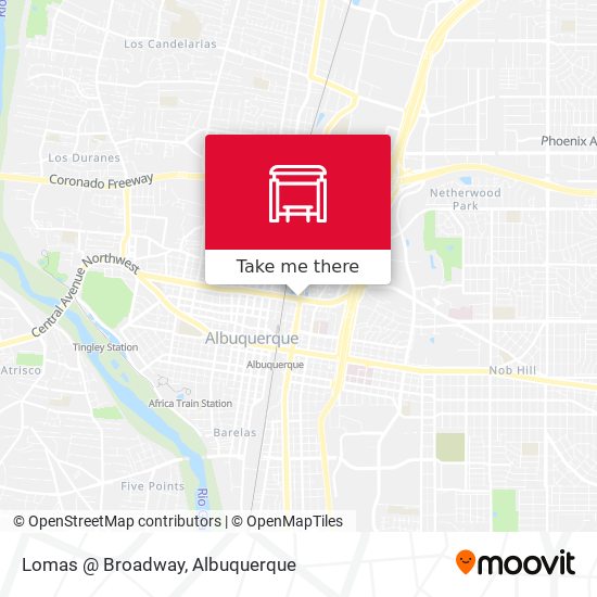 Lomas @ Broadway map